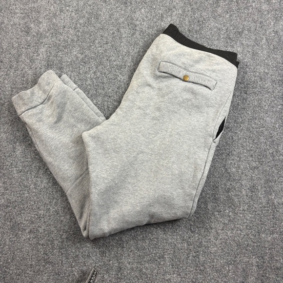 FLAG NOR FAIL Men’s Grey Jogger Sweatpants size: Large - Picture 1 of 8